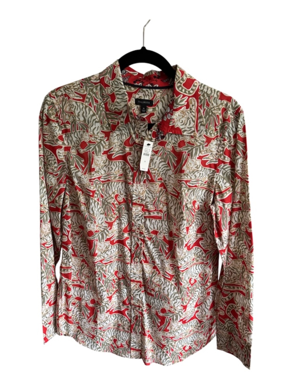 Long sleeve blouse from Talbots size medium, never worn with tags